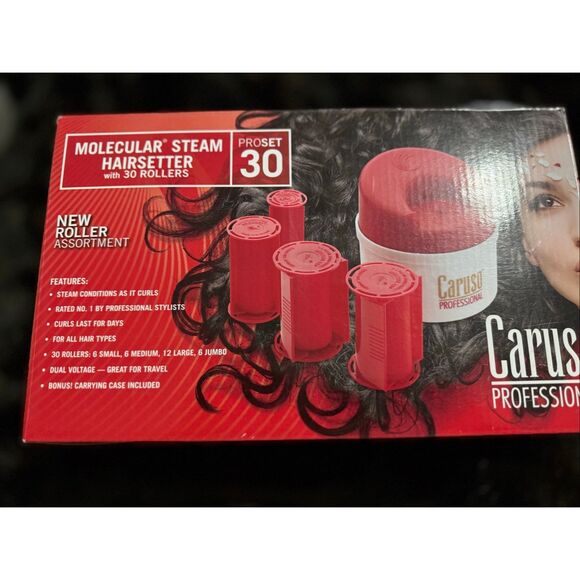 Caruso Other - CARUSO Proset 30 Molecular STEAM SETTER ROLLERS -Dual Volts Pageant tight